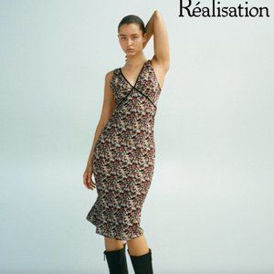 BNWT Realisation Par Stephanie Dress in Wild Rose